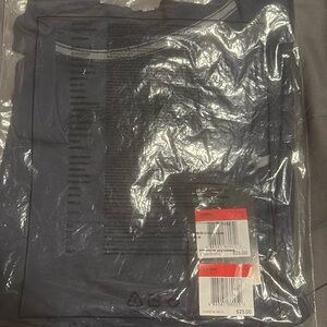 Large navy blue Nike Dri-Fit shirt